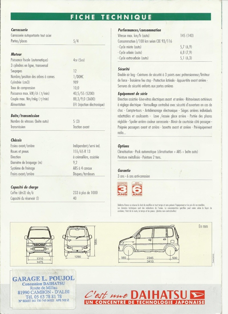 Documentation commerciale Move Move710