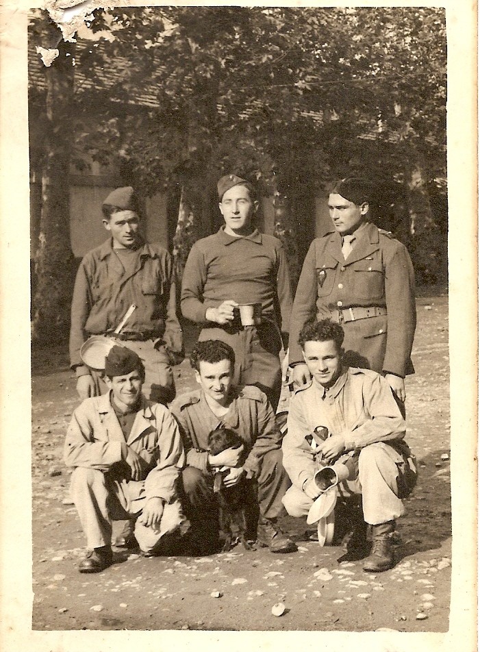 PHOTO DE COMMEMORATION JUSTIN PEPOZ ET SES CAMMARADES Numari17