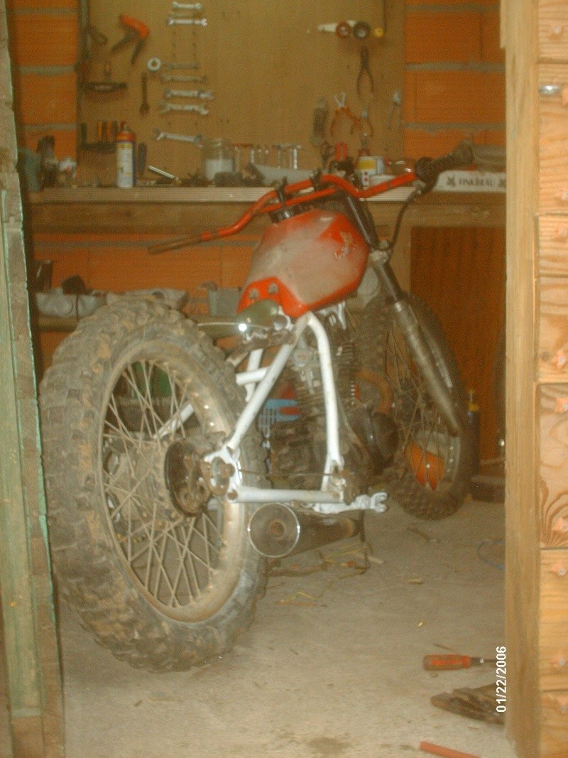 la honda xr 2OO rigide flattrack Photo_17