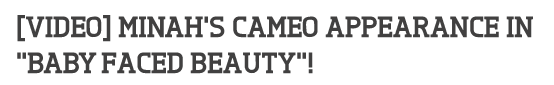 Girl's Day Minah - Baby Faced Beauty Drama Cameo Cameo10
