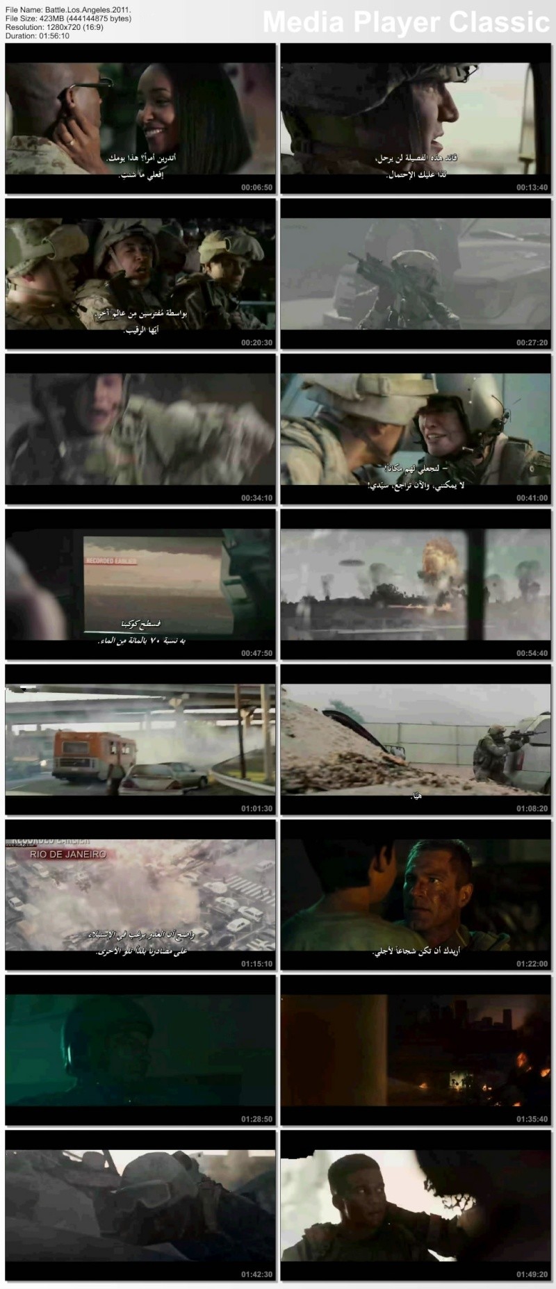 حصريا : النسخه BluRay 720p لفيلم الاكشن والخيال العلمى الرهيب Battle Los Angeles 2011 +النسخه MKV  44083712
