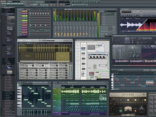حصريا مع الكراك الفعال عملاق برامج الدى جى وصناعة الموسيقى FL Studio 10.0.2 برنامج بامكانيات لا محدودة على اكثر من سيرفر Flstud10
