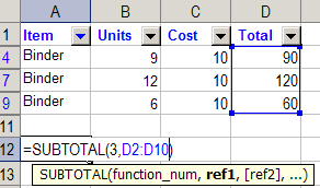 'COUNT' Function in MS Excel. Count016