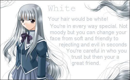 شخصيتك من لون شعرك { 2 } White10