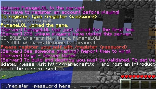 People New to the server and don't know what to do..  110