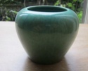 Green Vase with thick glaze ID needed Img_1164