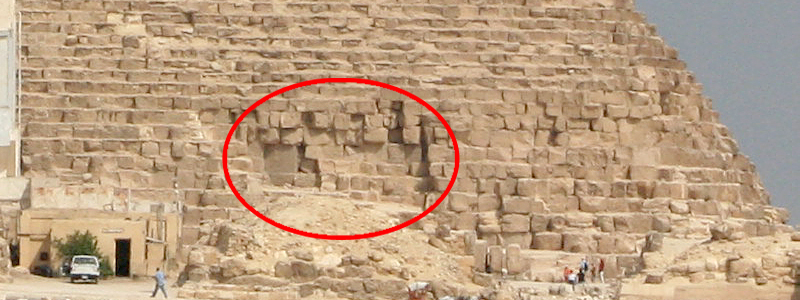 Pyramides de Gizeh : histoires de marchands de sable et réalité Repera12