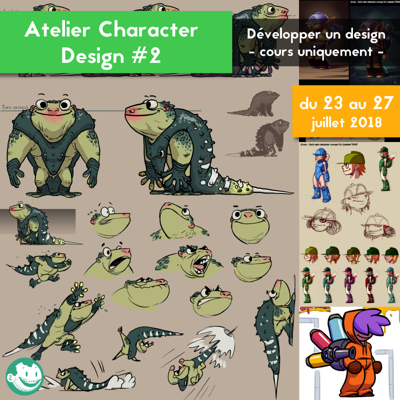 Ateliers de Character Design et promotion Imaget11