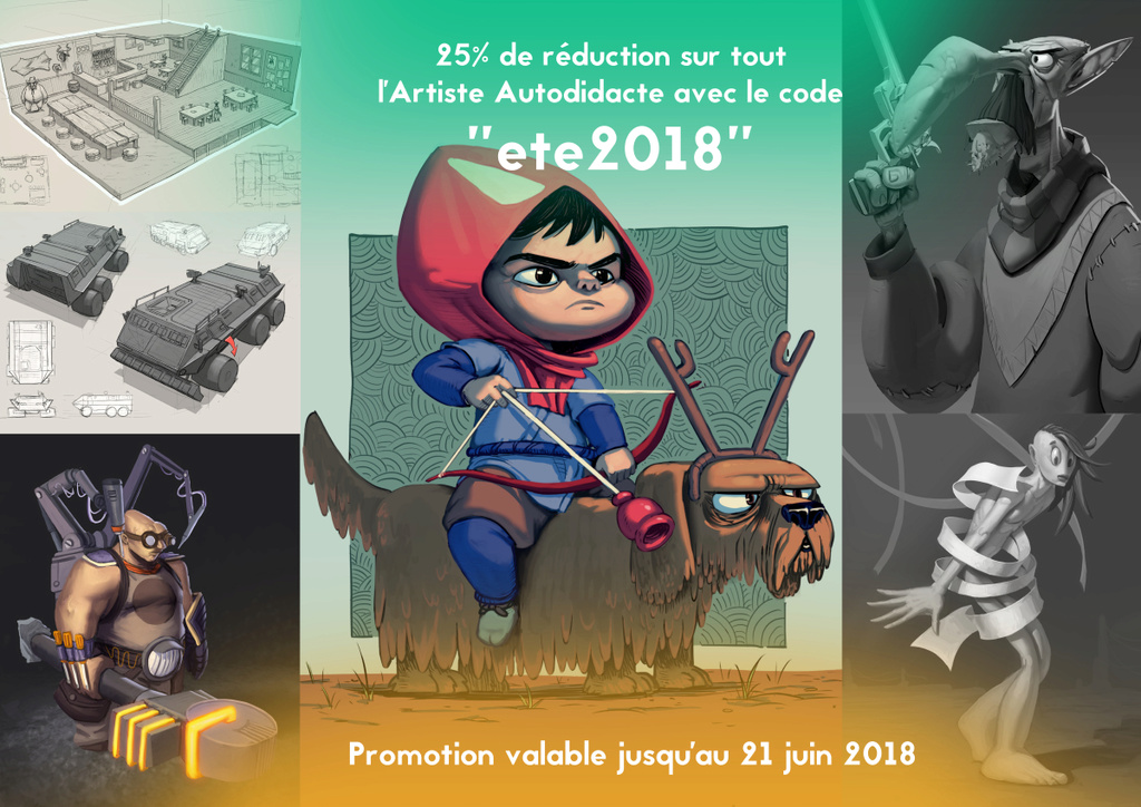 Ateliers de Character Design et promotion Promo210