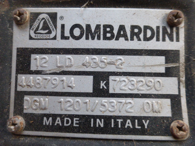 lombardini - Moteur LOMBARDINI P1020410
