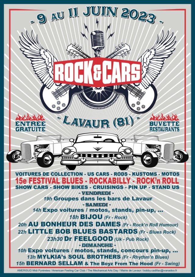 LAVAUR - 81 - Rock & Cars - 09 au 11/06/2023 2023fl12