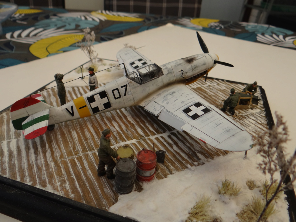 1/48 Bf-109 F-4/B Hungarian Air Force - Eduard 1/48. 410