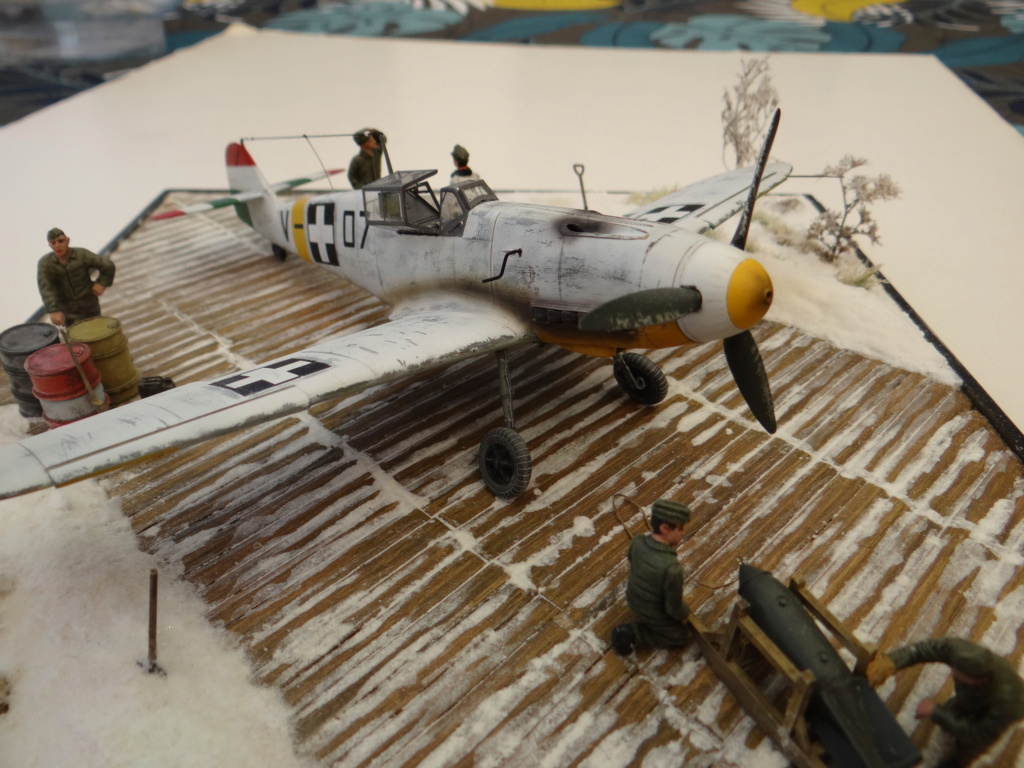 1/48 Bf-109 F-4/B Hungarian Air Force - Eduard 1/48. 510