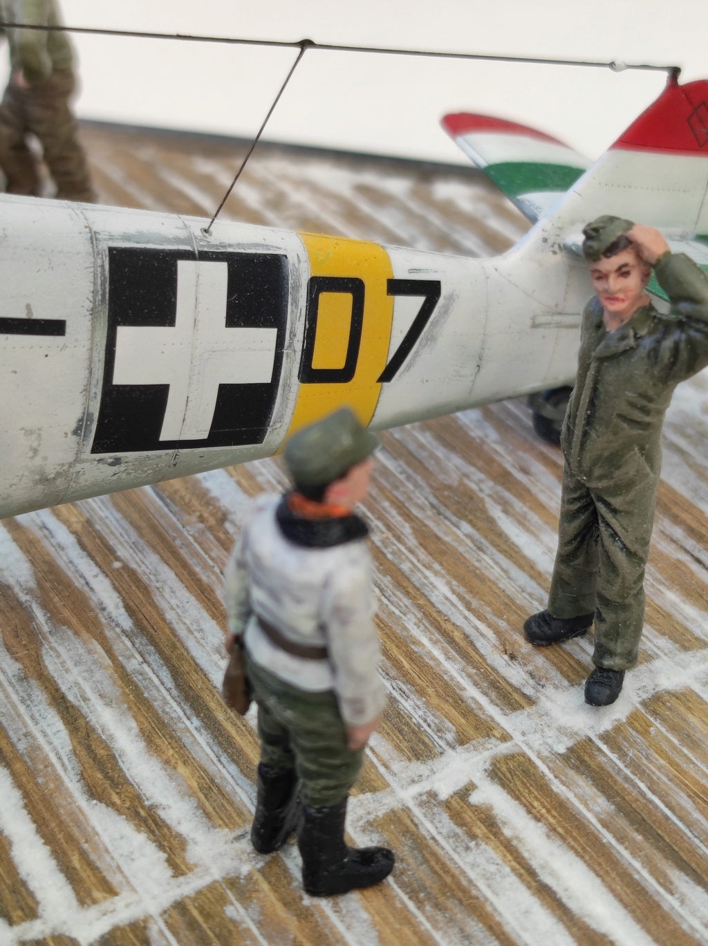 1/48 Bf-109 F-4/B Hungarian Air Force - Eduard 1/48. 711