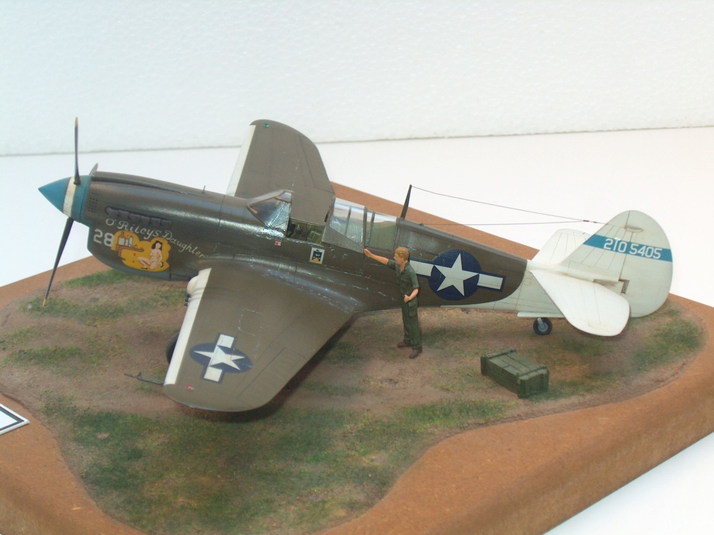 Curtiss P-40 N 5 CU  49th FG - 7 FS - Maquette Mauve 1/48 P_40_n10