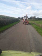 Ensilage mb trac 65 70 et unimog 406 Finistère  20190830