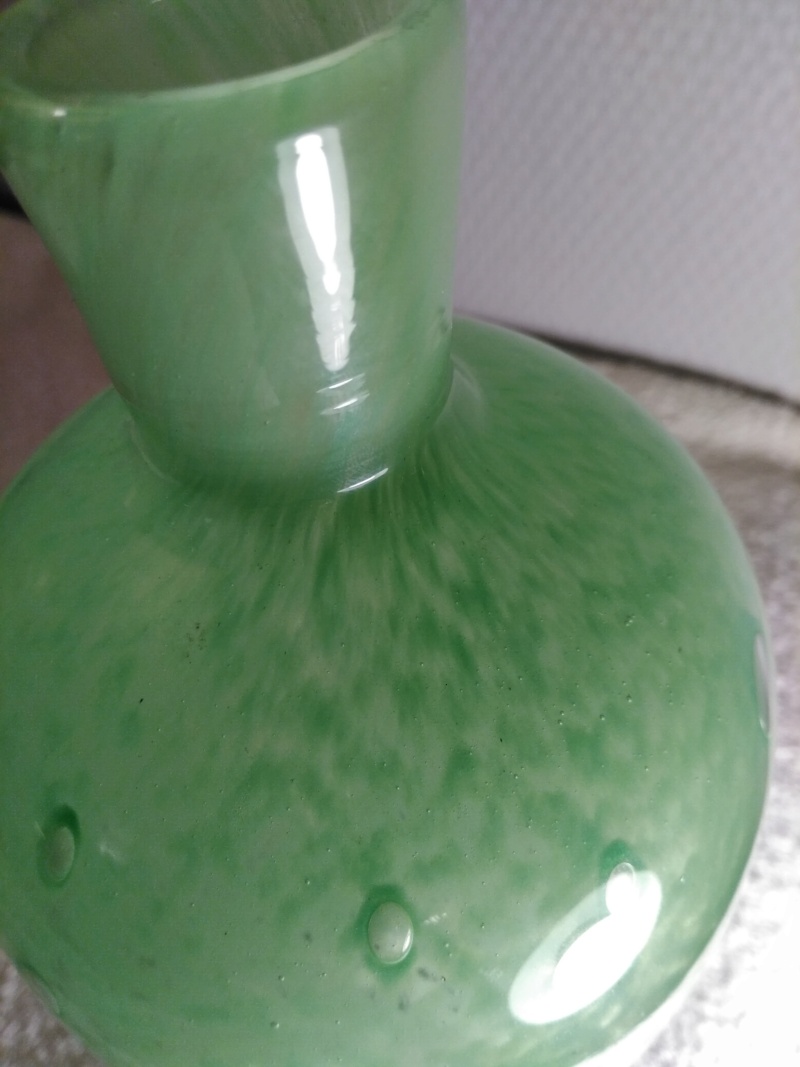 Vase en verre bullé Img_2197