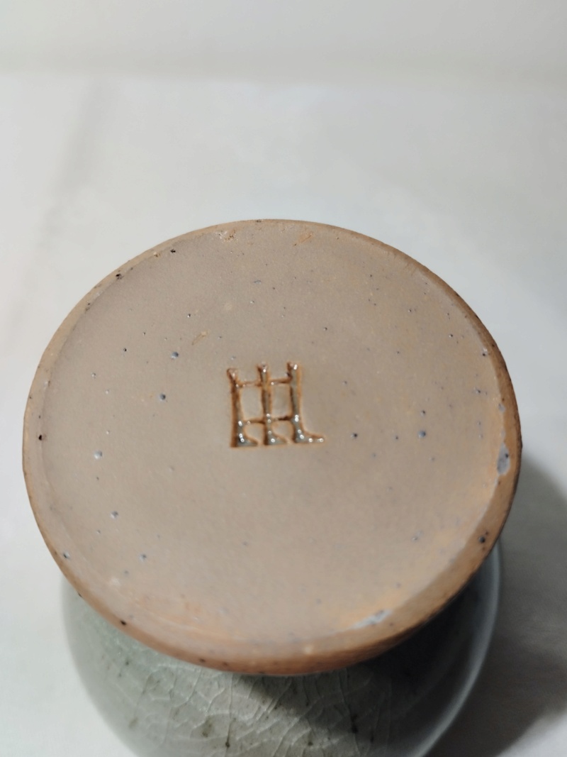 Coupe en céramique signature quadrillage - Pierre Yves Morvan poterie Tremargat Img_2367