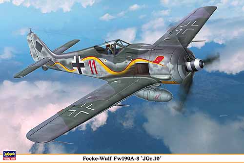 FW 190 A8 red 11 du JGr 10 tête de serpent 1576_r10