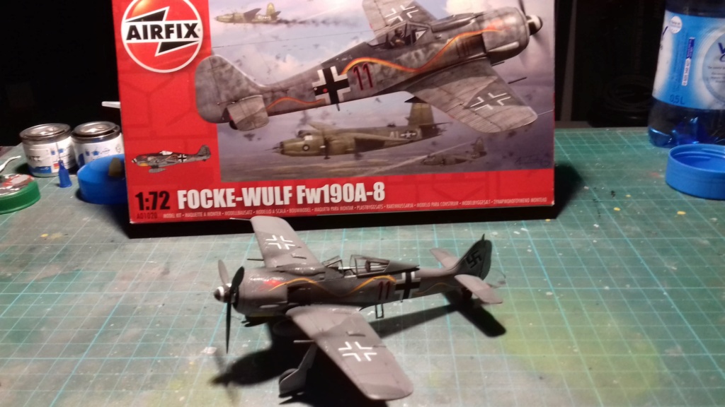 FW 190 A8 red 11 du JGr 10 tête de serpent 85198710