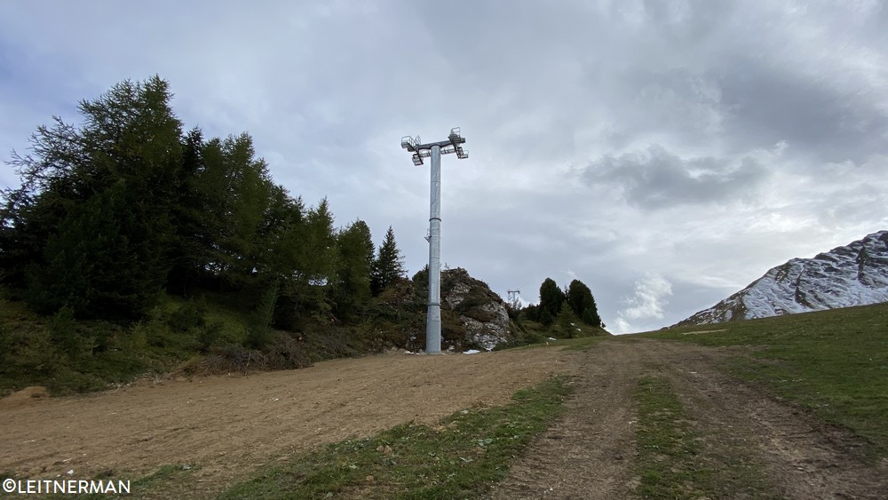 Construction télésiège débrayable TSD6 Lovatière | La Plagne 1919