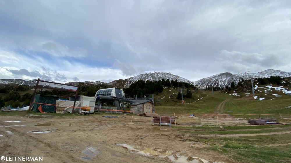 Construction télésiège débrayable TSD6 Lovatière | La Plagne 2616