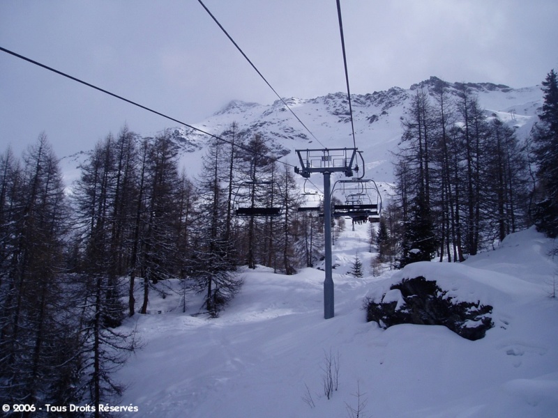 Construction Télésiège débrayable (TSD6) Arpettaz - Sainte-Foy-Tarentaise  422