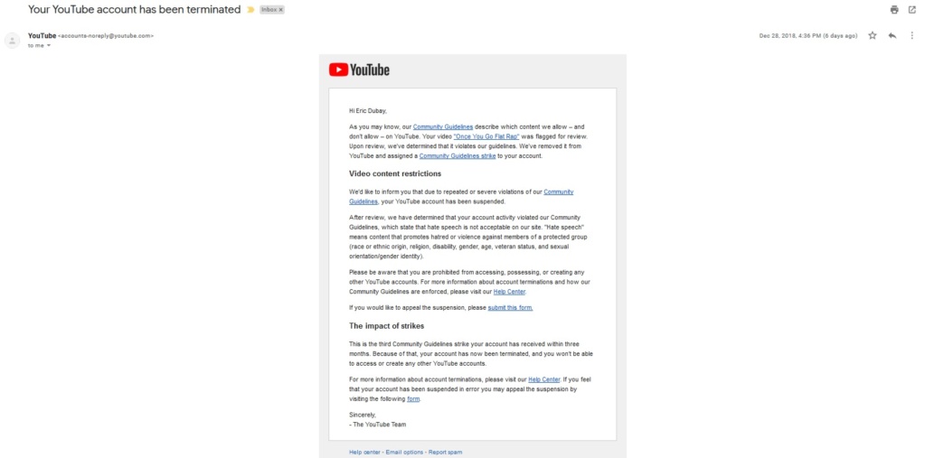 Eric Dubay's YouTube Channel Taken Down - Page 6 Term10