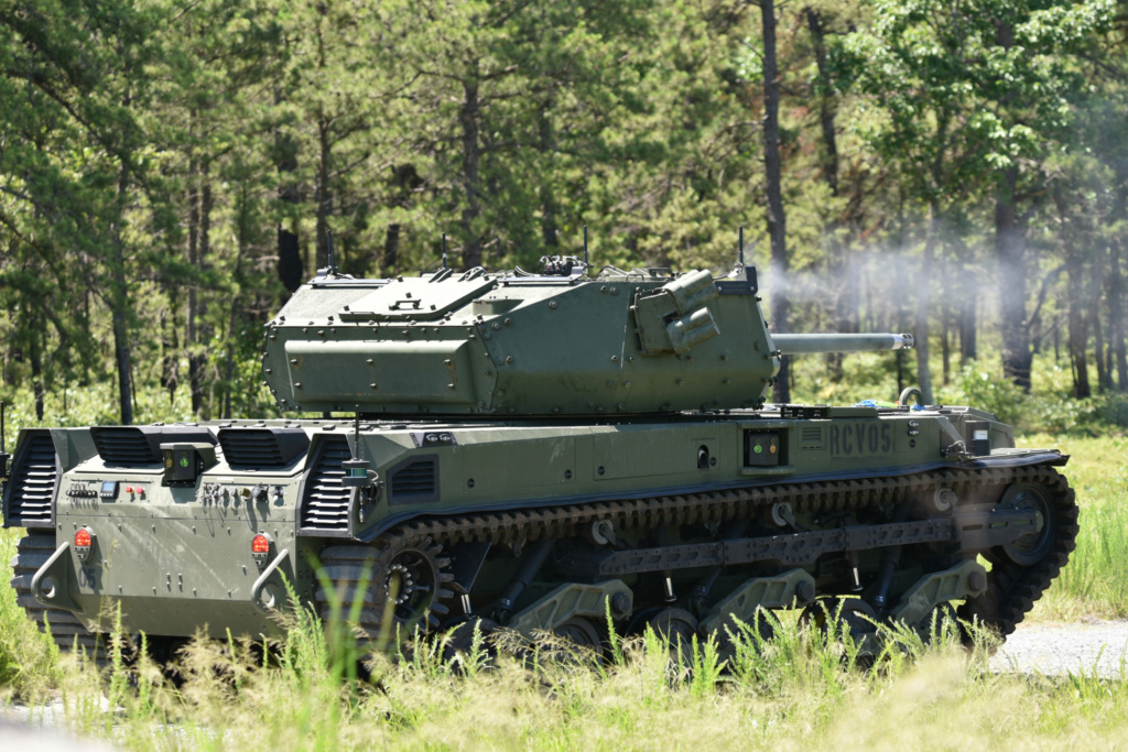 l'US Army teste son mini-char autonome pour la première fois 21063010