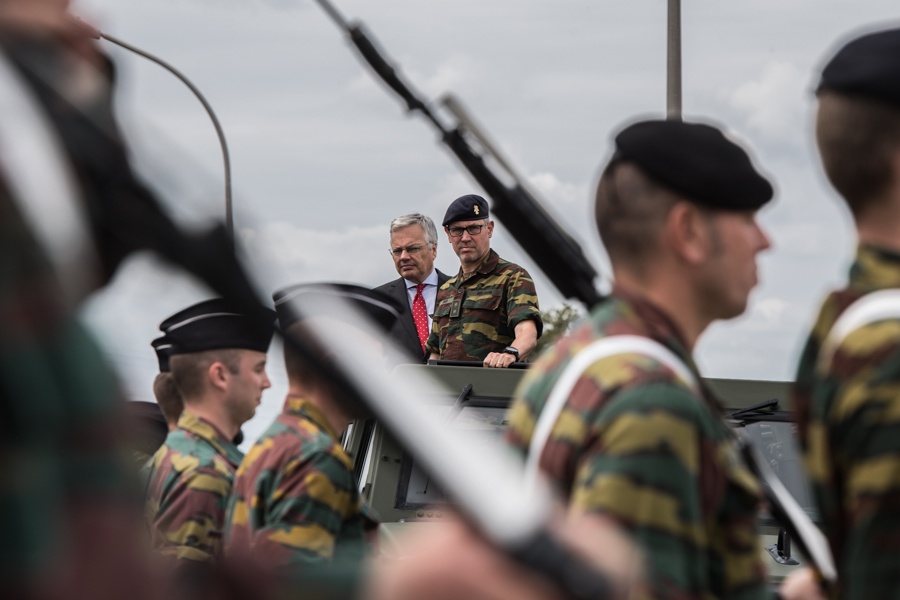 Défilé militaire 2019 de la fête nationale belge 21 juillet D_haen10