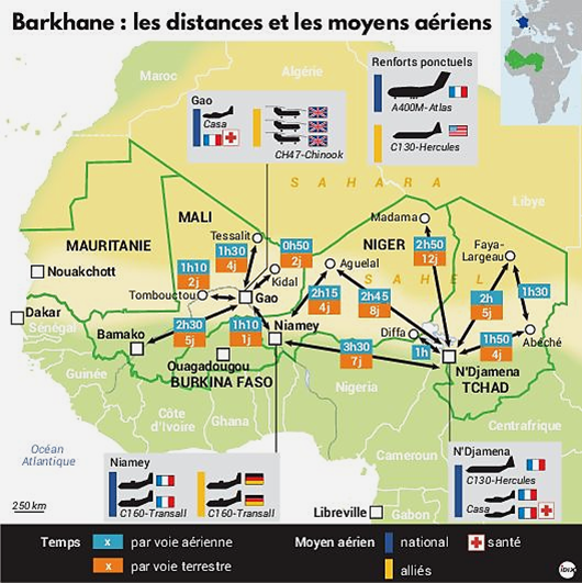 Grande phase LOG : une relève de la force Barkhane Image173