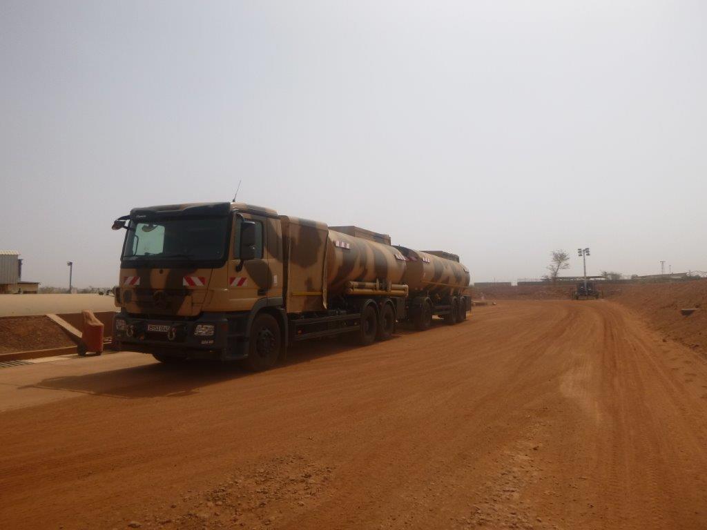 L'ensemble TOE –NG déployé sur la BAP de Niamey P1010610