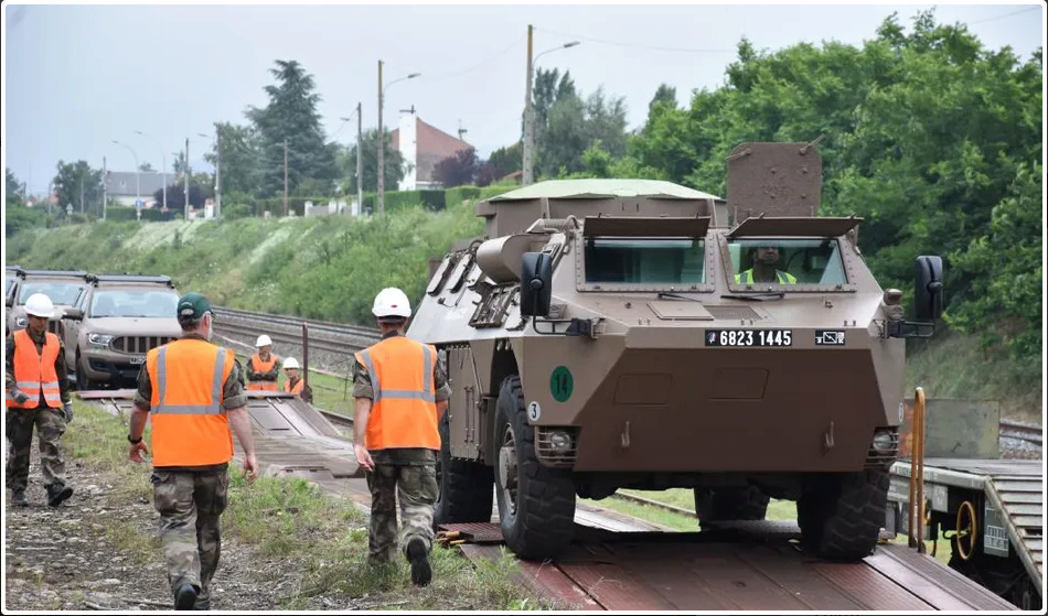 Trains spéciaux militaires pour le 14 juillet 2021 Screen85