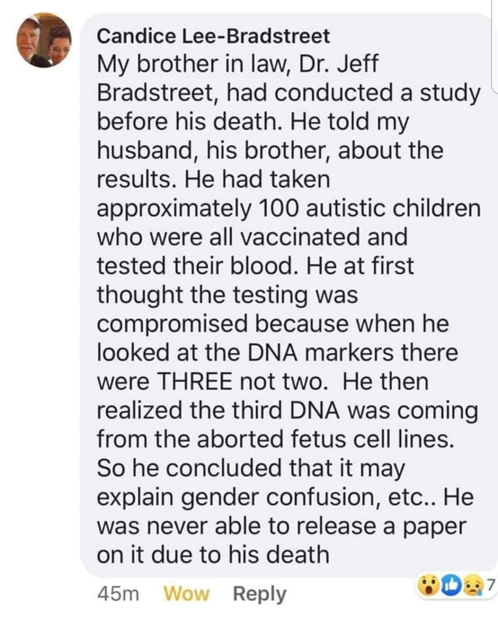 #3rd Strand DNA in kids with Autism from human fetal cells in Vaccines! Image_10