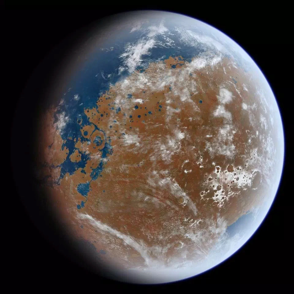 Mars : les chercheurs ont trouvé où se cache toute l'eau qui lui reste D8595a10