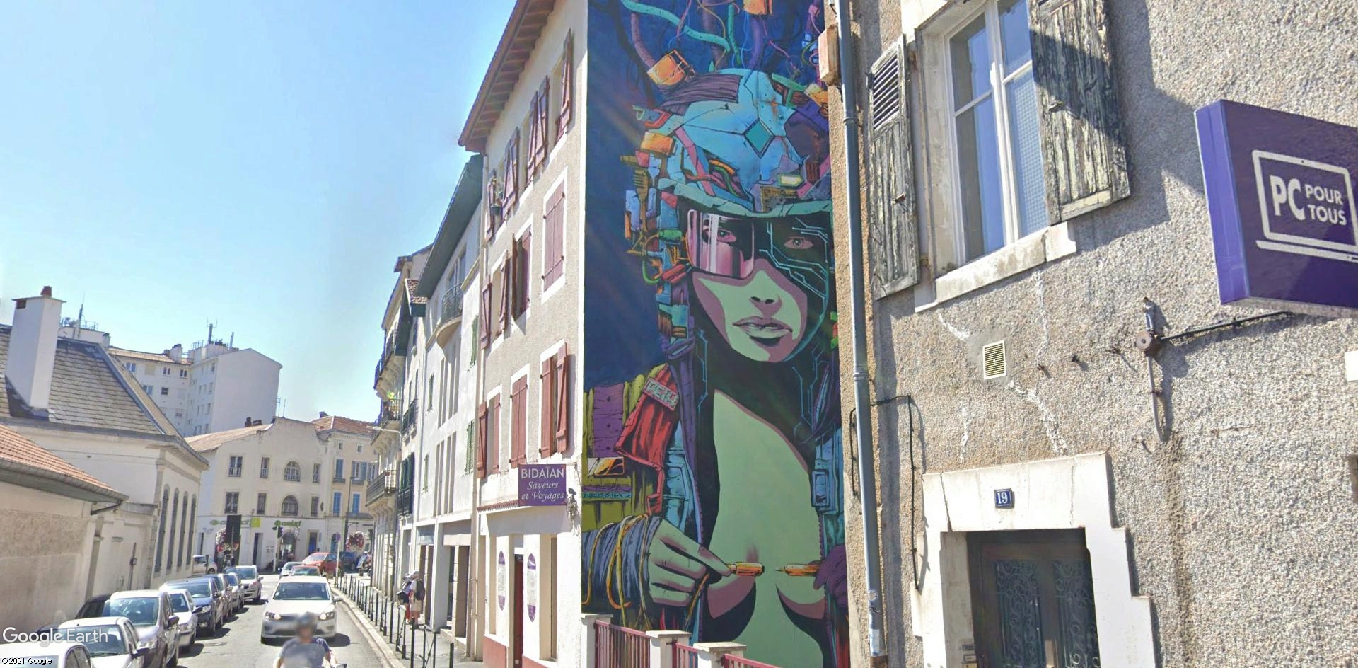 Street art : la plus belle fresque du monde est française ! A2405
