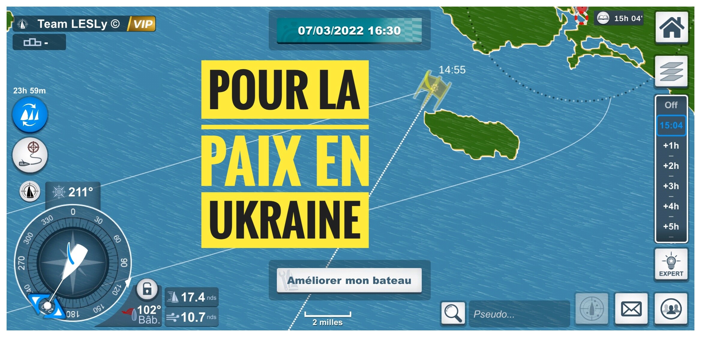 L'Odyssée maritime de Lorient à Odessa pour la paix en Ukraine A2496