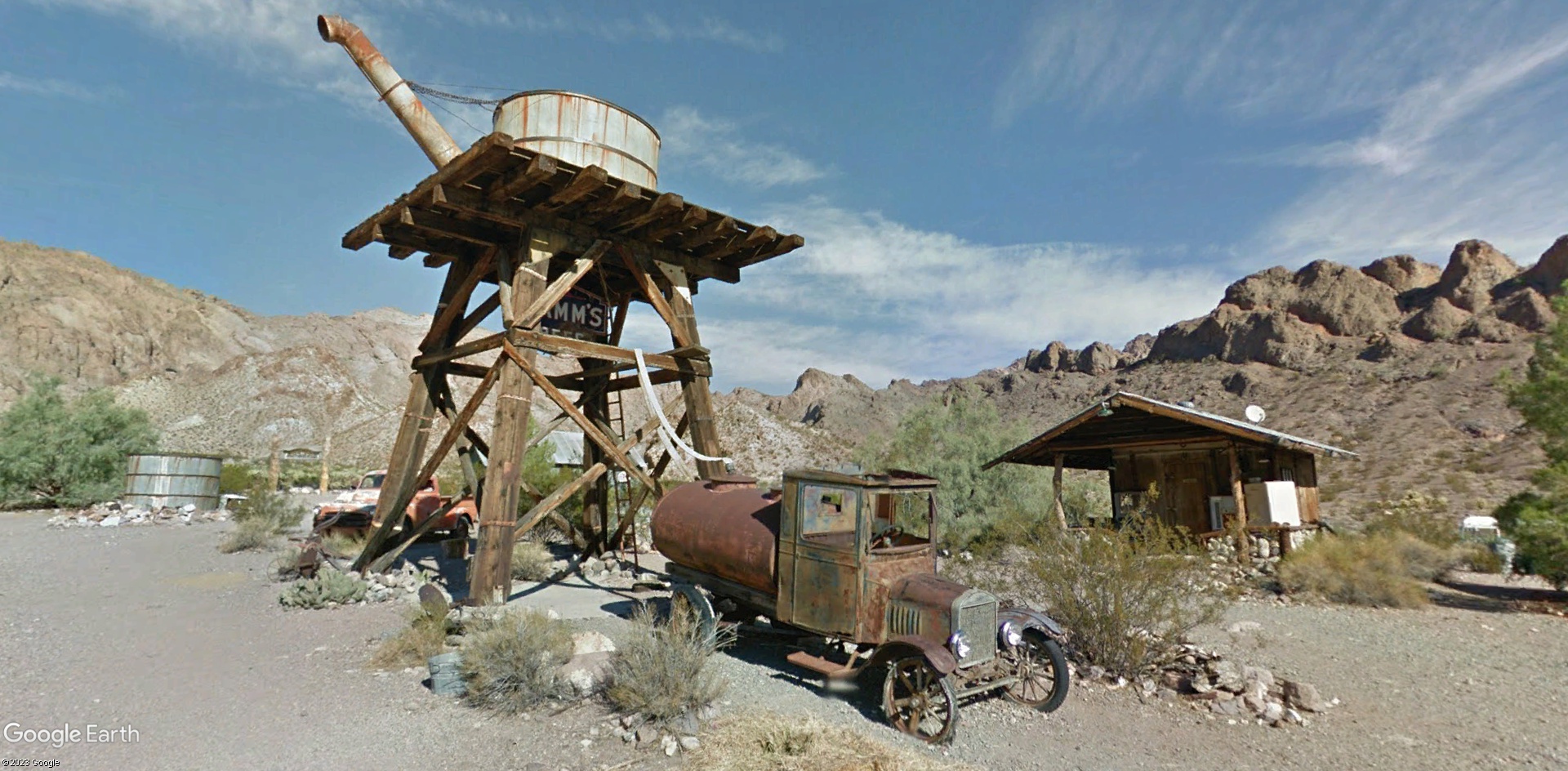 Techatticup. Une mine musée incroyablement photogénique. Nevada, USA. A2943