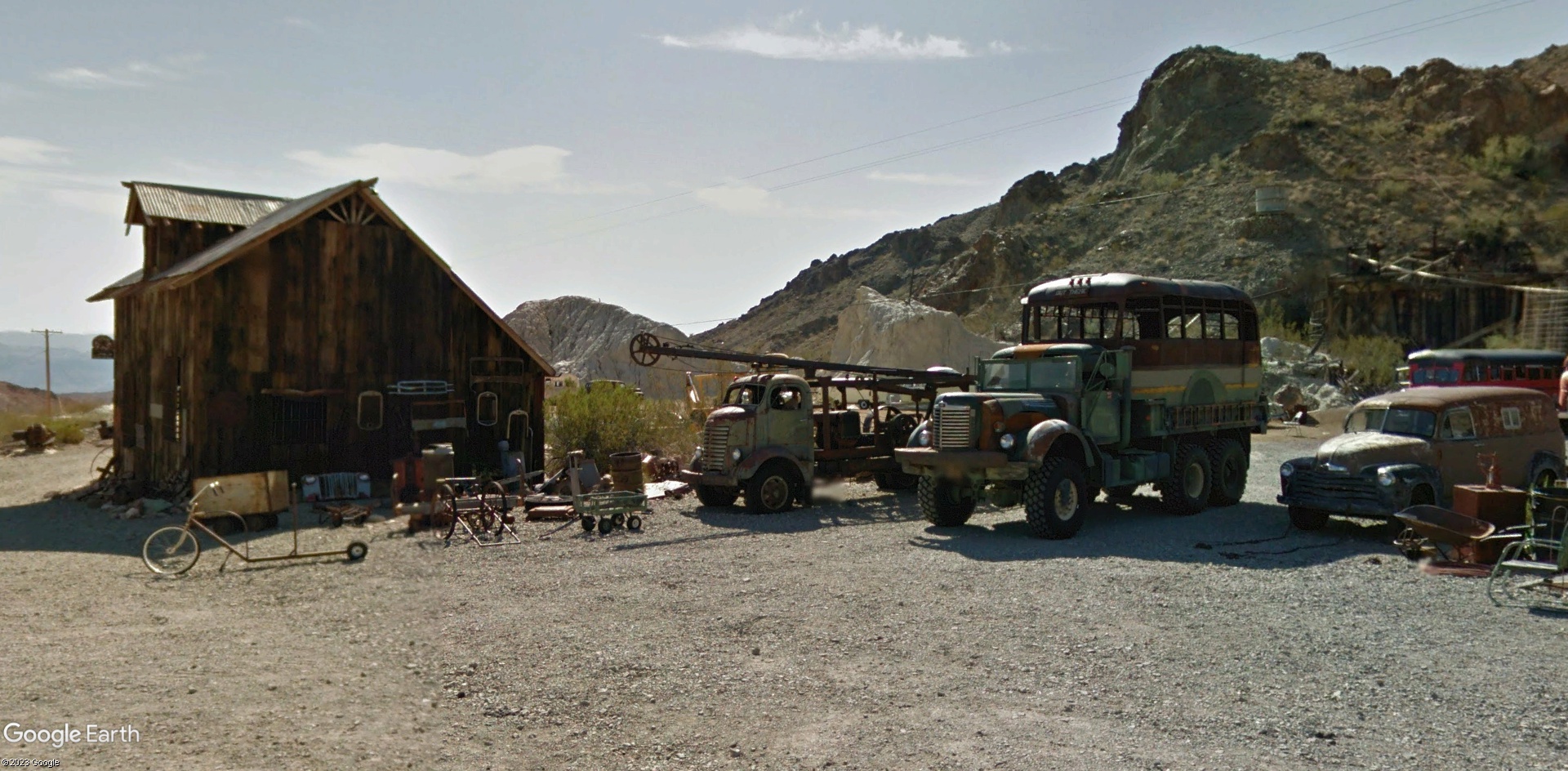 Techatticup. Une mine musée incroyablement photogénique. Nevada, USA. A2949