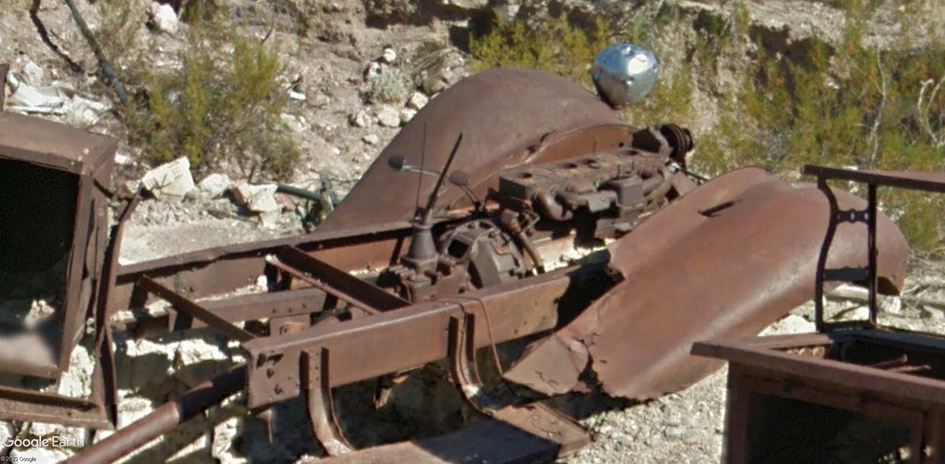 Techatticup. Une mine musée incroyablement photogénique. Nevada, USA. A2968