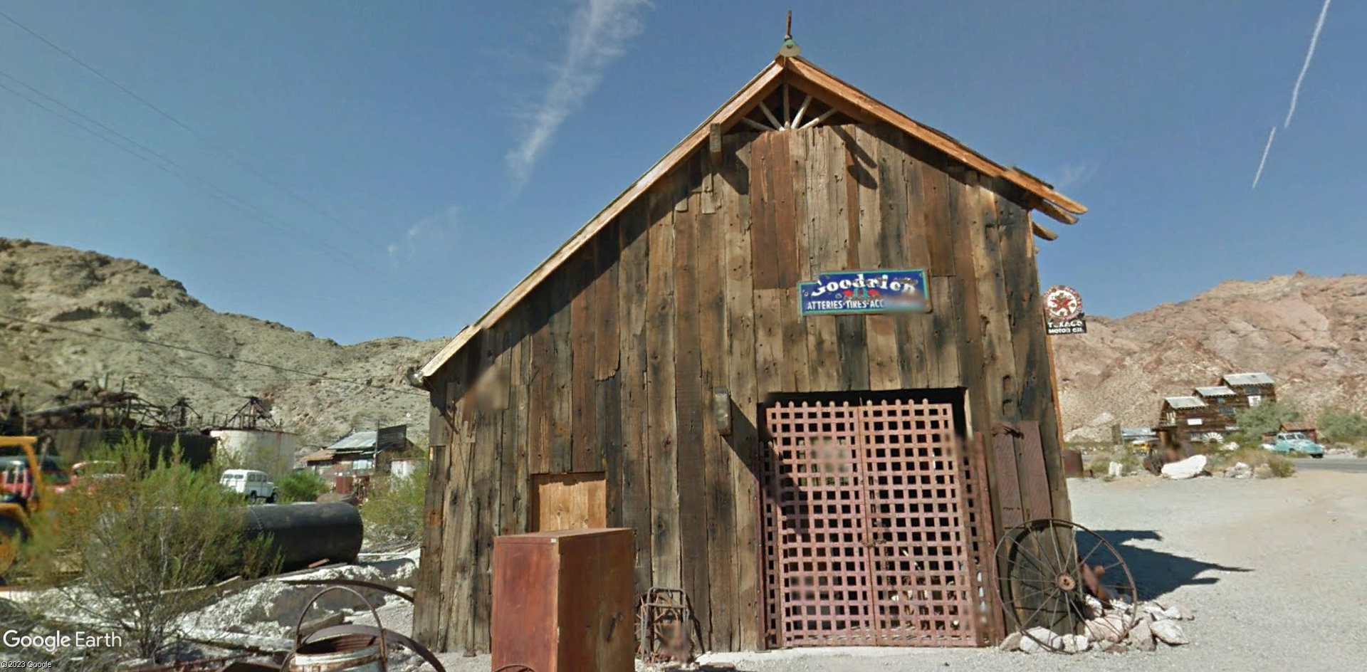 Techatticup. Une mine musée incroyablement photogénique. Nevada, USA. A2971