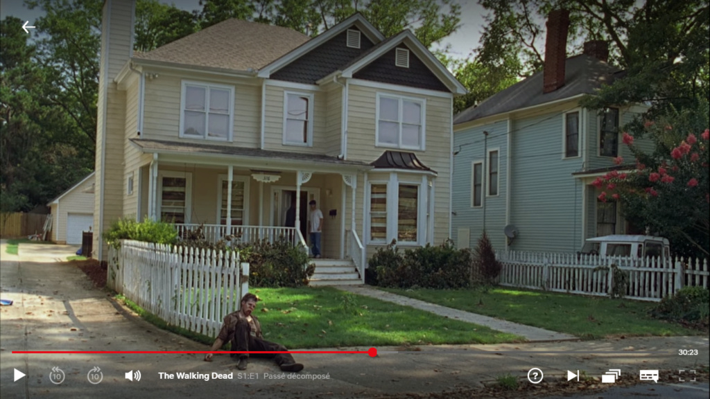 The Walking dead, storybording with Google Earth and Street View Captur64