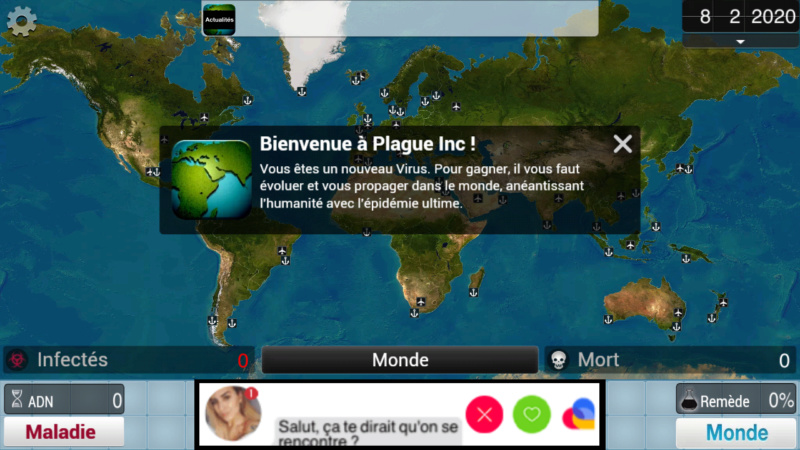 Plague Inc...une simulation de coronavirus. Screen15