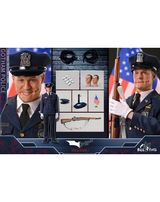 comicbook - NEW PRODUCT: Beetoys BE02 1/6 Scale Gotham Police -528x611