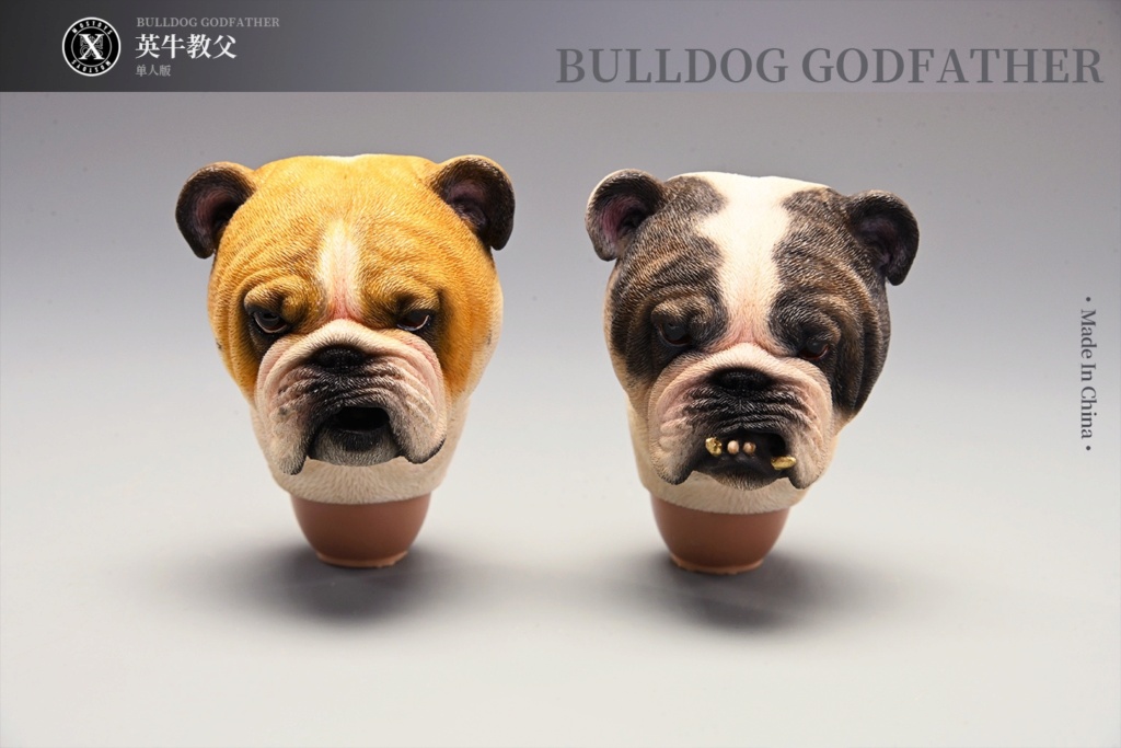 NEW PRODUCT: Mostoys: 1/6 British Bulldog Godfather M2201 Action Figure + Scene Accessories 00012110