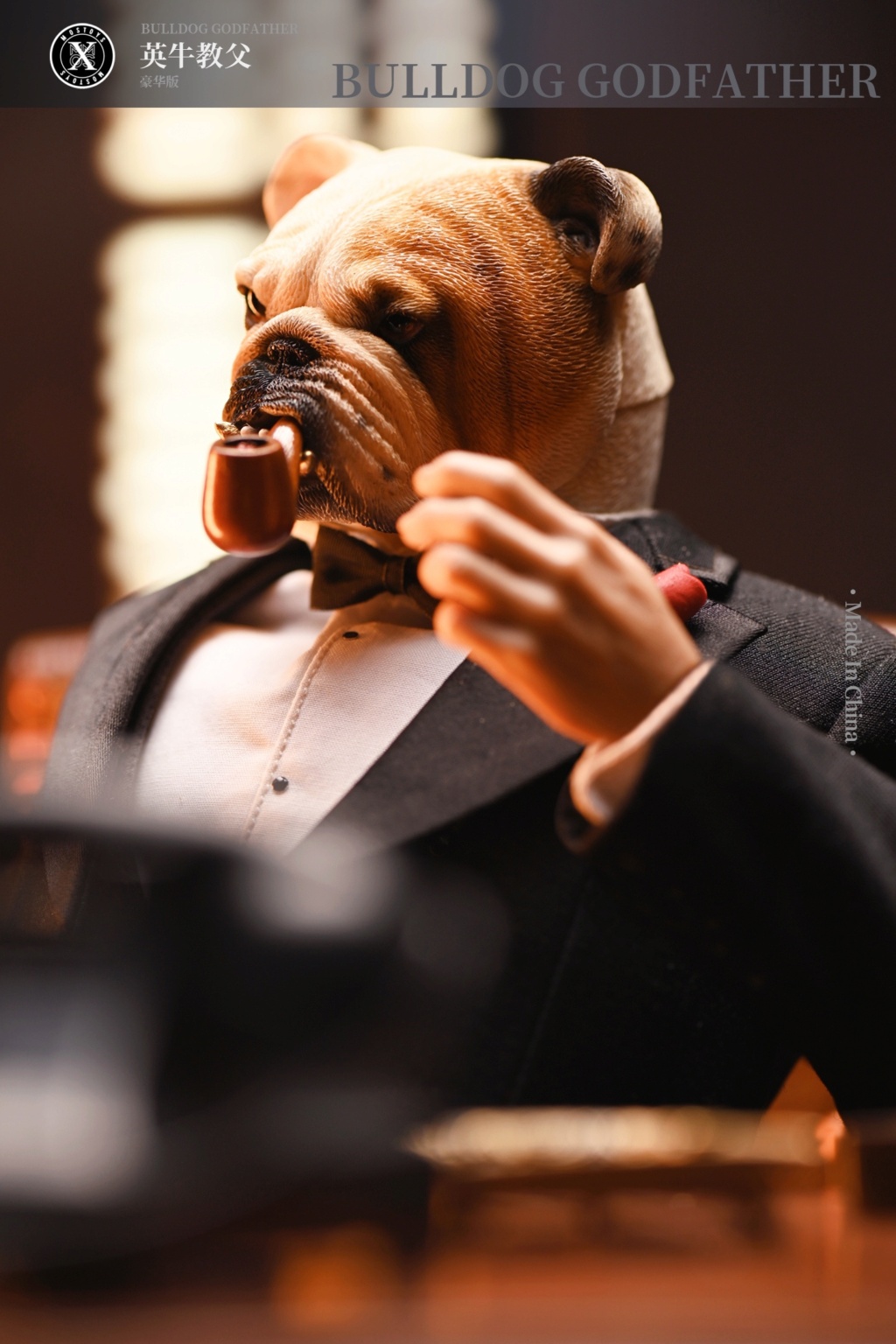 NEW PRODUCT: Mostoys: 1/6 British Bulldog Godfather M2201 Action Figure + Scene Accessories 00013010