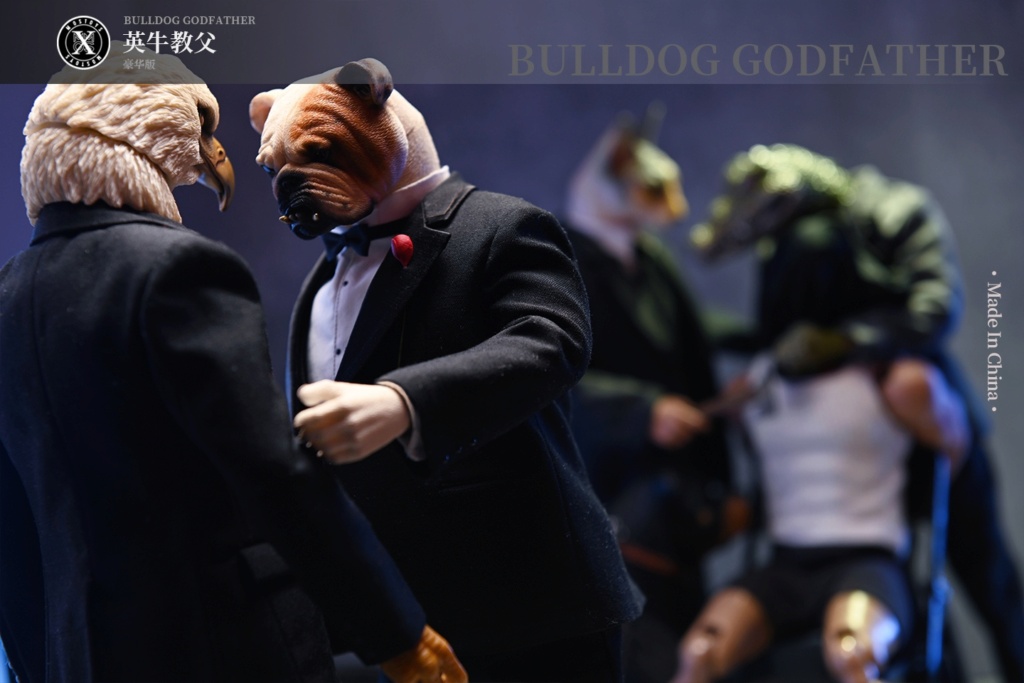 NEW PRODUCT: Mostoys: 1/6 British Bulldog Godfather M2201 Action Figure + Scene Accessories 00013311