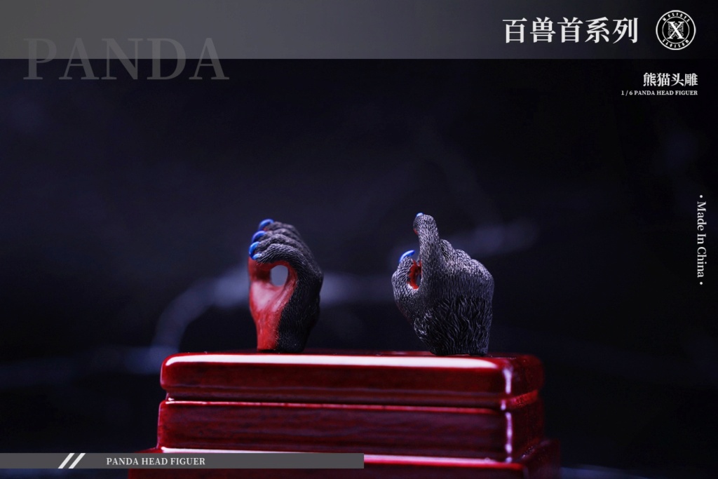 BeastHeadSeries - NEW PRODUCT: Mostoys: Beast Head Sculpture Series 7: 1/6 Panda Head Sculpture MS2107 00021111