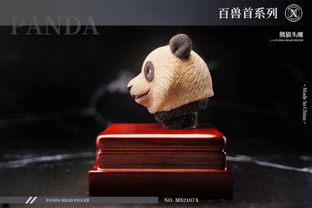 NEW PRODUCT: Mostoys: Beast Head Sculpture Series 7: 1/6 Panda Head Sculpture MS2107 00021310