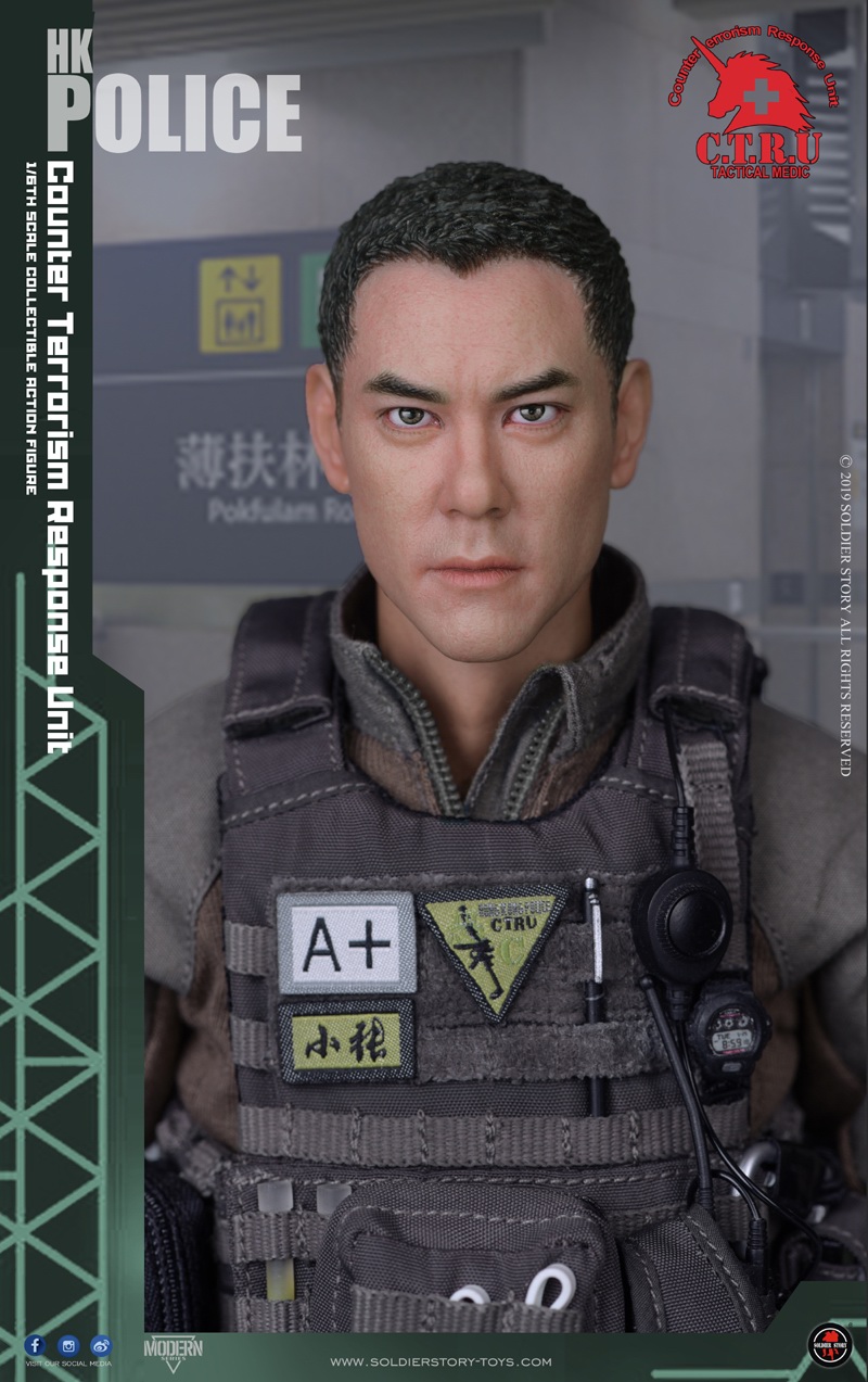 SoldierStory - NEW PRODUCT: SoldierStory: 1/6 Hong Kong anti-terrorism secret service team CTRU - Mobile medical staff "Xiao Zhang" (SS116) updated full map 00034311
